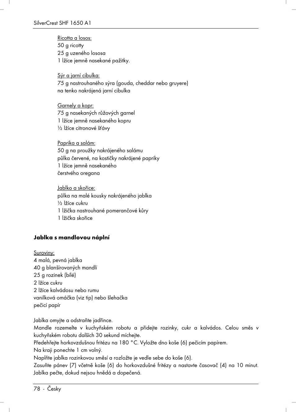 Silvercrest SHF 1650 A1 User Manual | Page 80 / 116