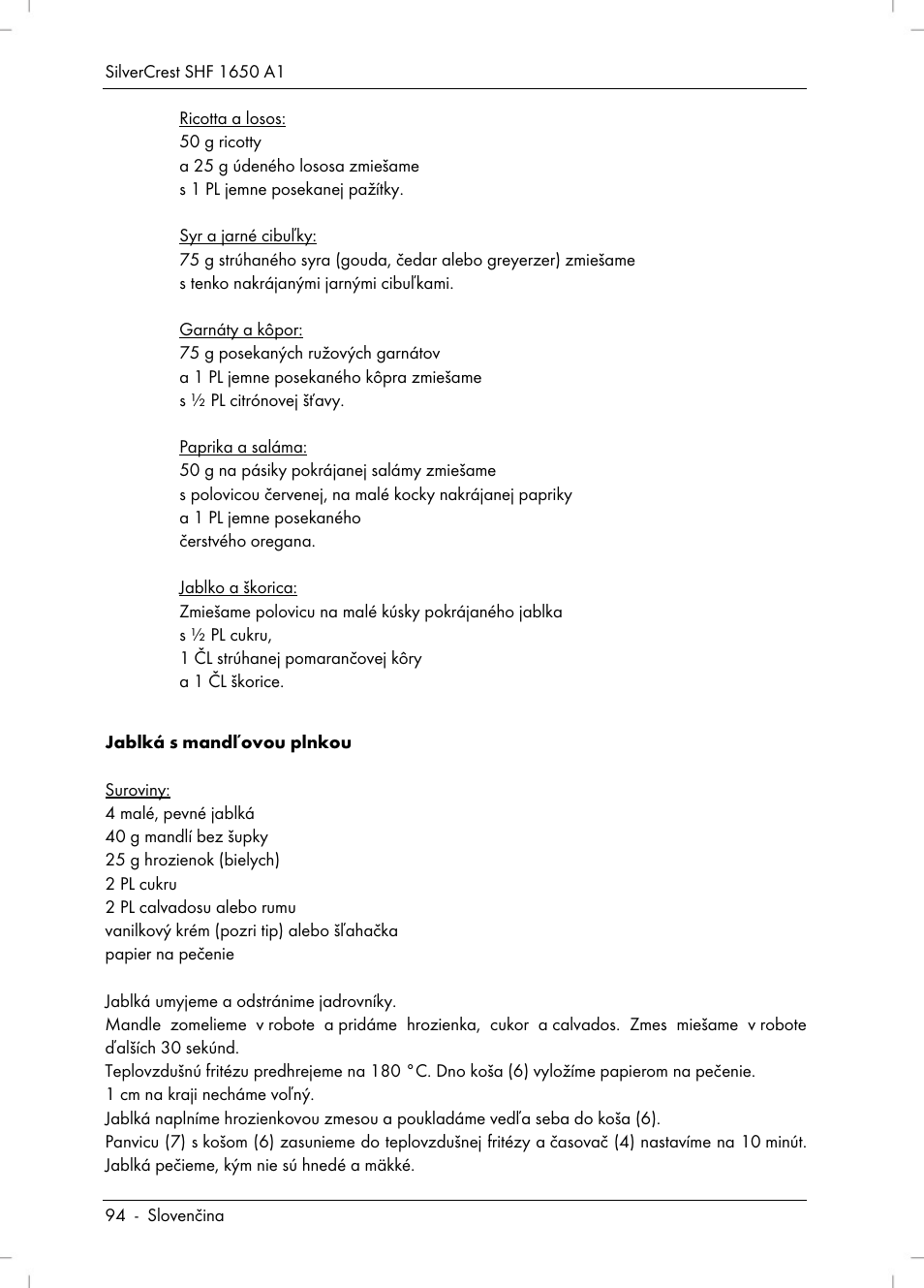 Silvercrest SHF 1650 A1 User Manual | Page 96 / 116