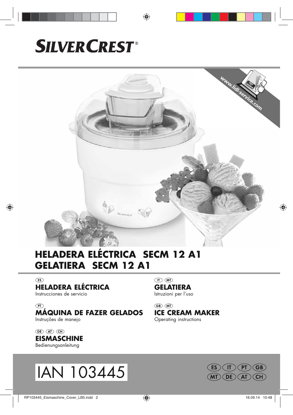 Silvercrest SECM 12 A1 User Manual | 62 pages