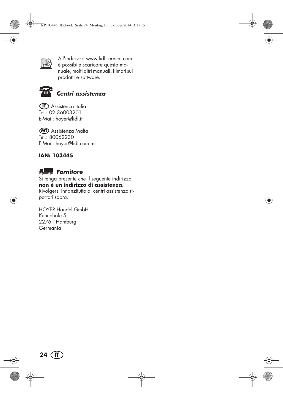 Silvercrest SECM 12 A1 User Manual | Page 26 / 62