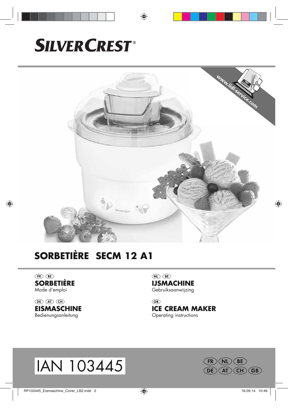 Silvercrest SECM 12 A1 User Manual | 50 pages