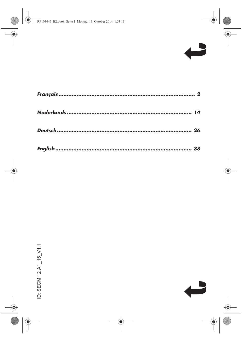 Silvercrest SECM 12 A1 User Manual | Page 2 / 50