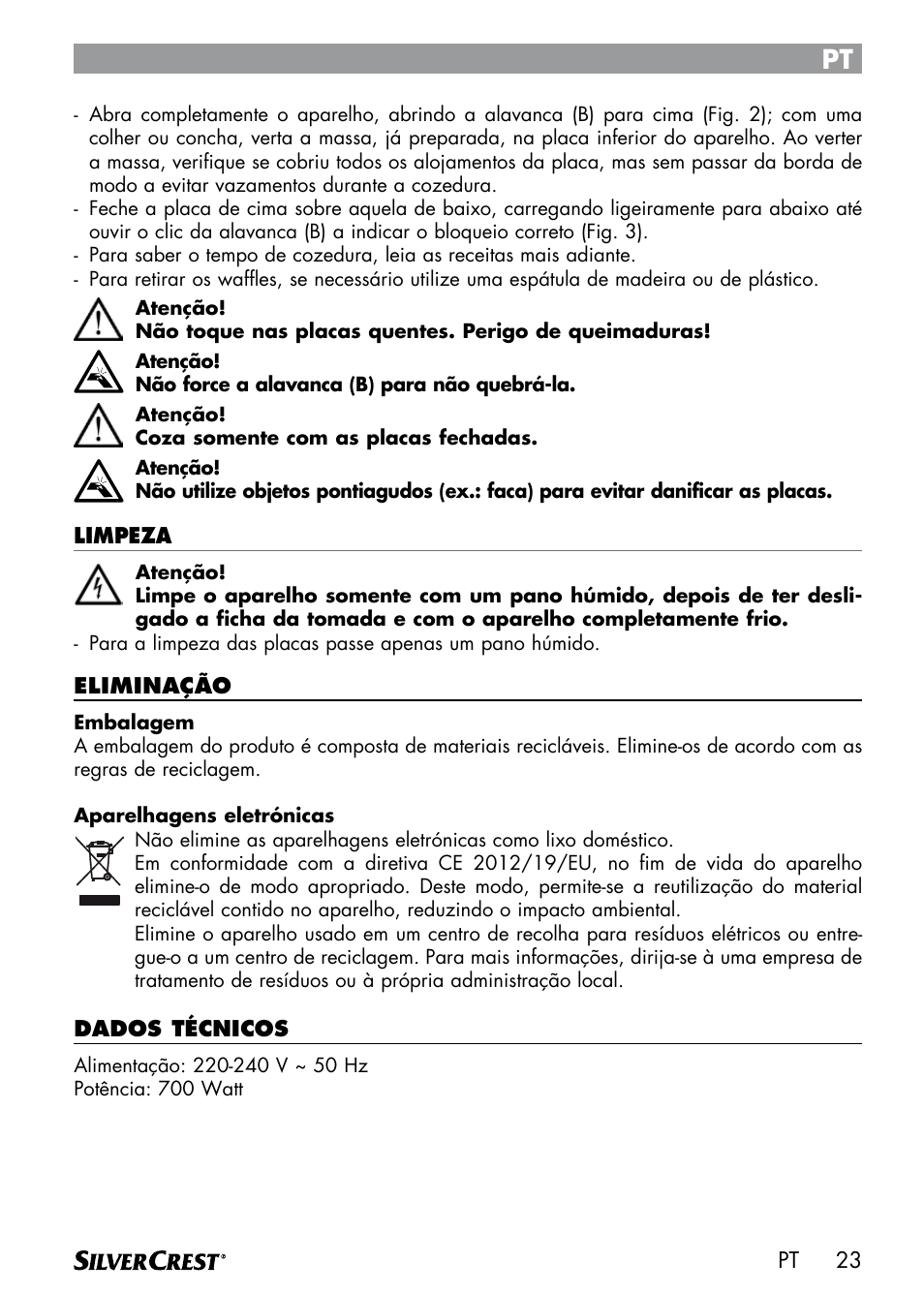 Silvercrest SWER 700 A1 User Manual | Page 25 / 46
