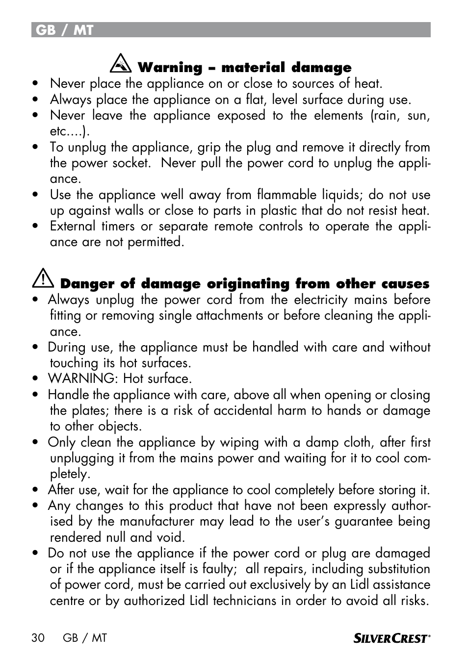 Silvercrest SWER 700 A1 User Manual | Page 32 / 46