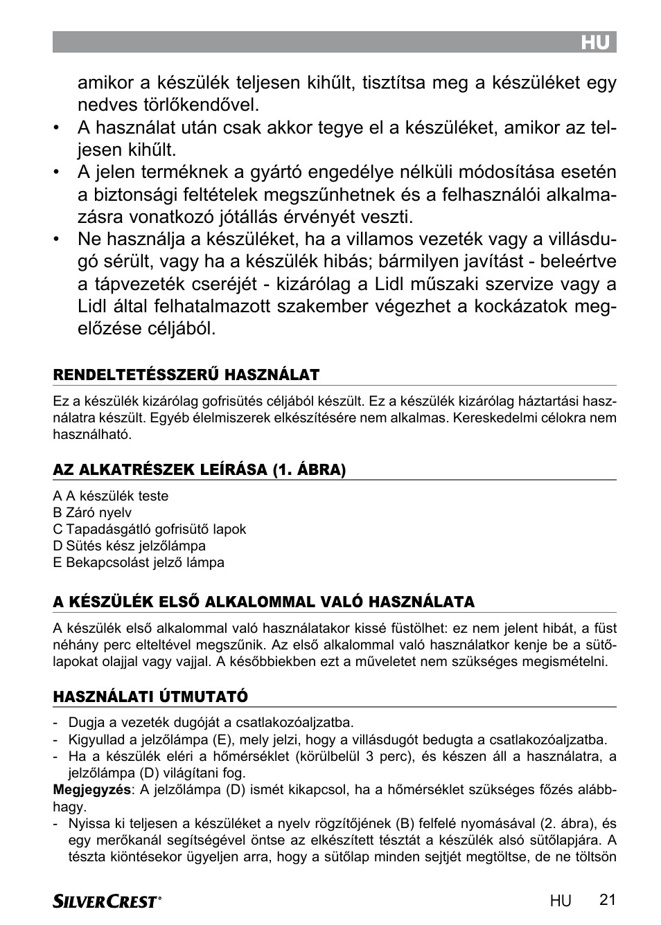 Silvercrest SWER 700 A1 User Manual | Page 23 / 82