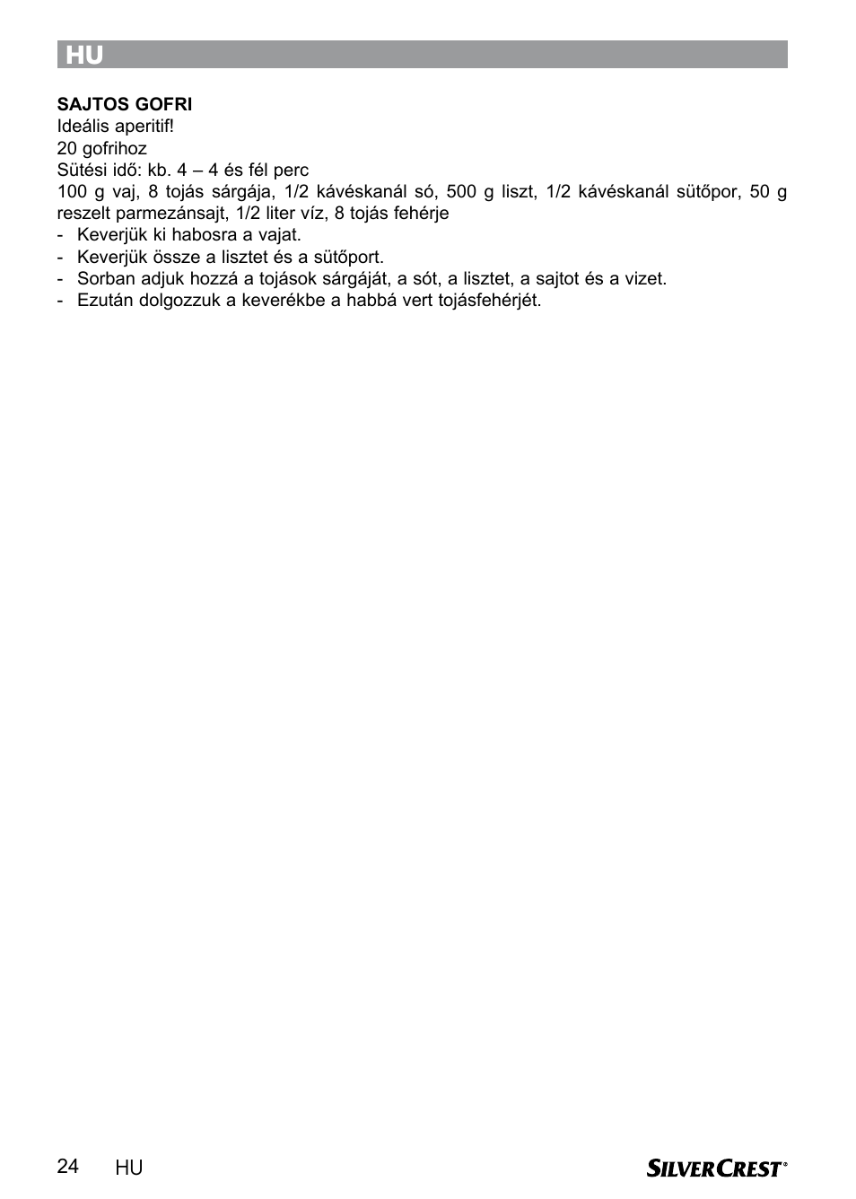 Silvercrest SWER 700 A1 User Manual | Page 26 / 82