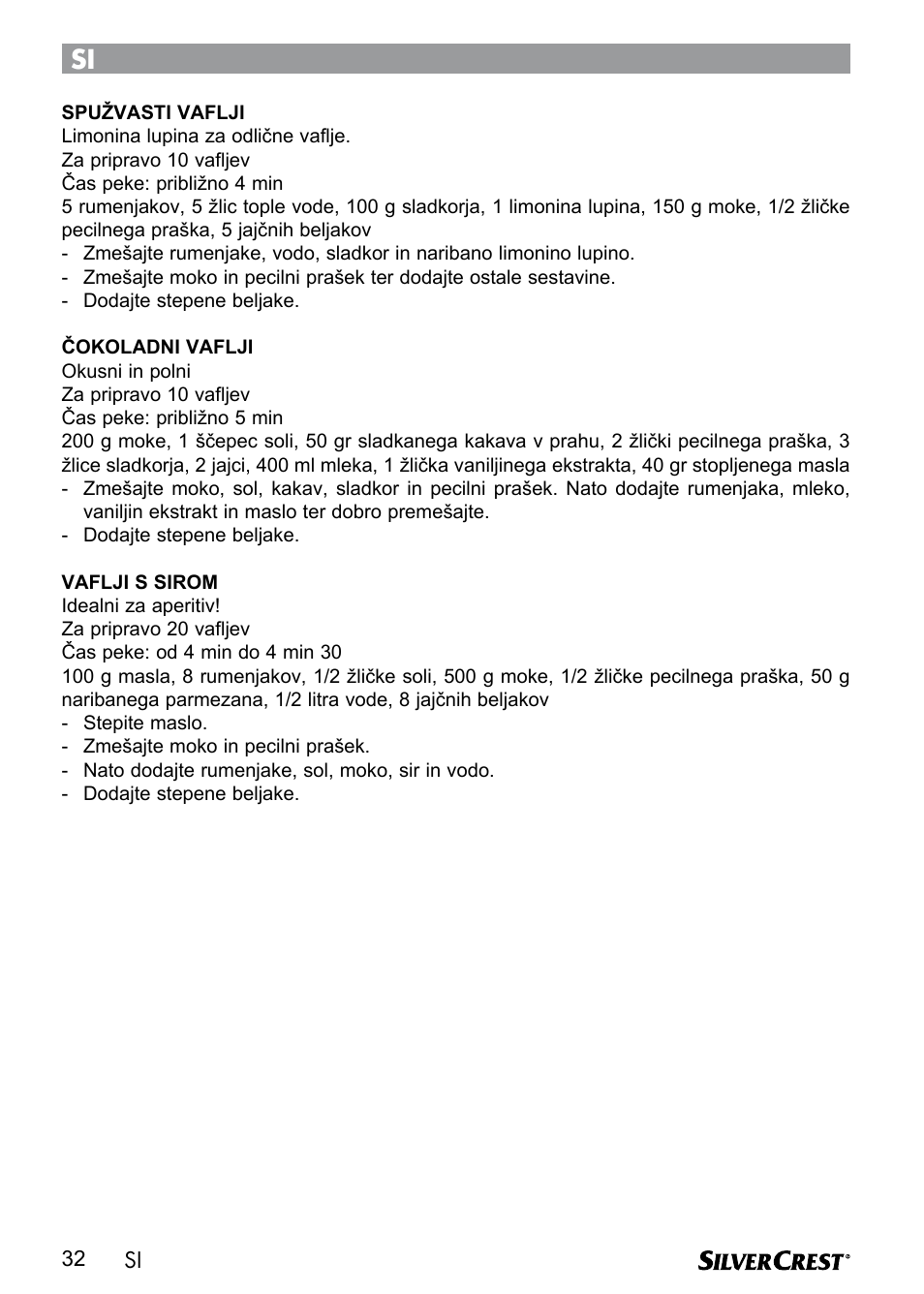 Silvercrest SWER 700 A1 User Manual | Page 34 / 82