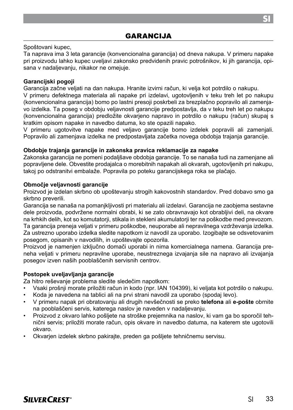 Silvercrest SWER 700 A1 User Manual | Page 35 / 82