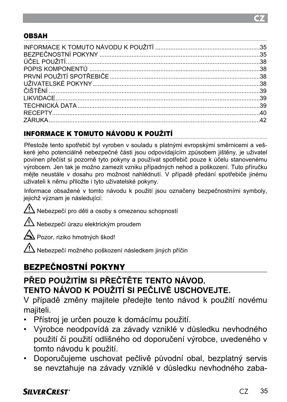 Silvercrest SWER 700 A1 User Manual | Page 37 / 82