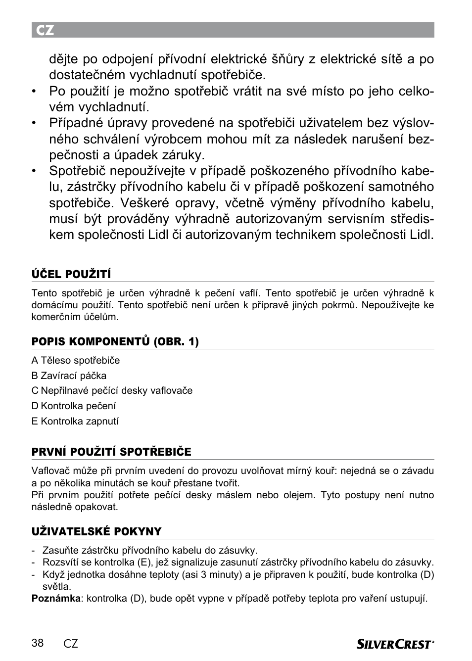 Silvercrest SWER 700 A1 User Manual | Page 40 / 82