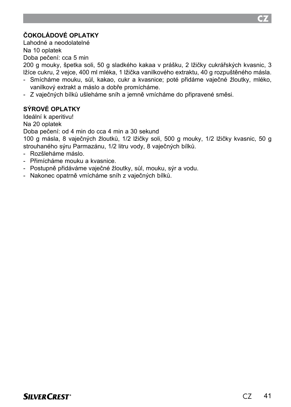 Silvercrest SWER 700 A1 User Manual | Page 43 / 82
