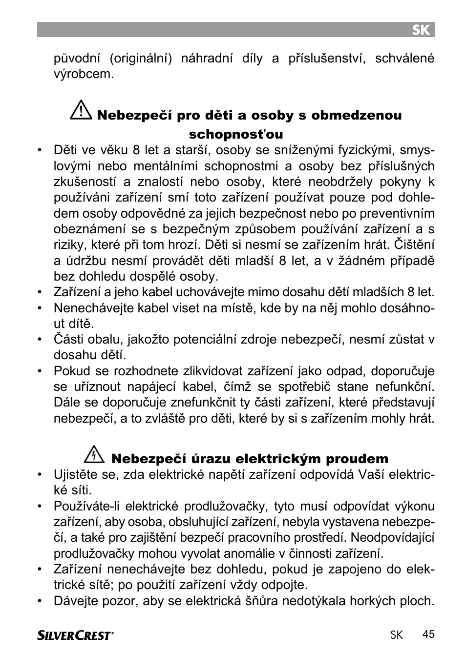 Silvercrest SWER 700 A1 User Manual | Page 47 / 82