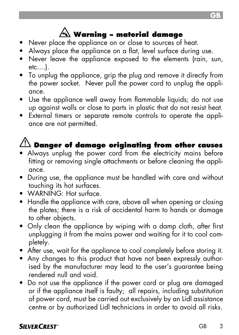 Silvercrest SWER 700 A1 User Manual | Page 5 / 82