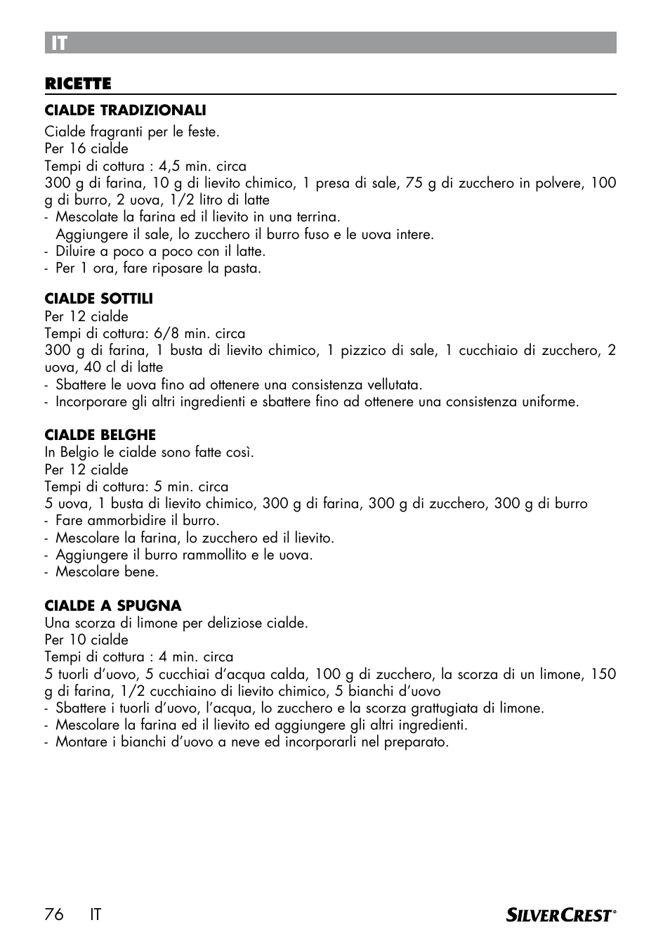 Silvercrest SWER 700 A1 User Manual | Page 78 / 82