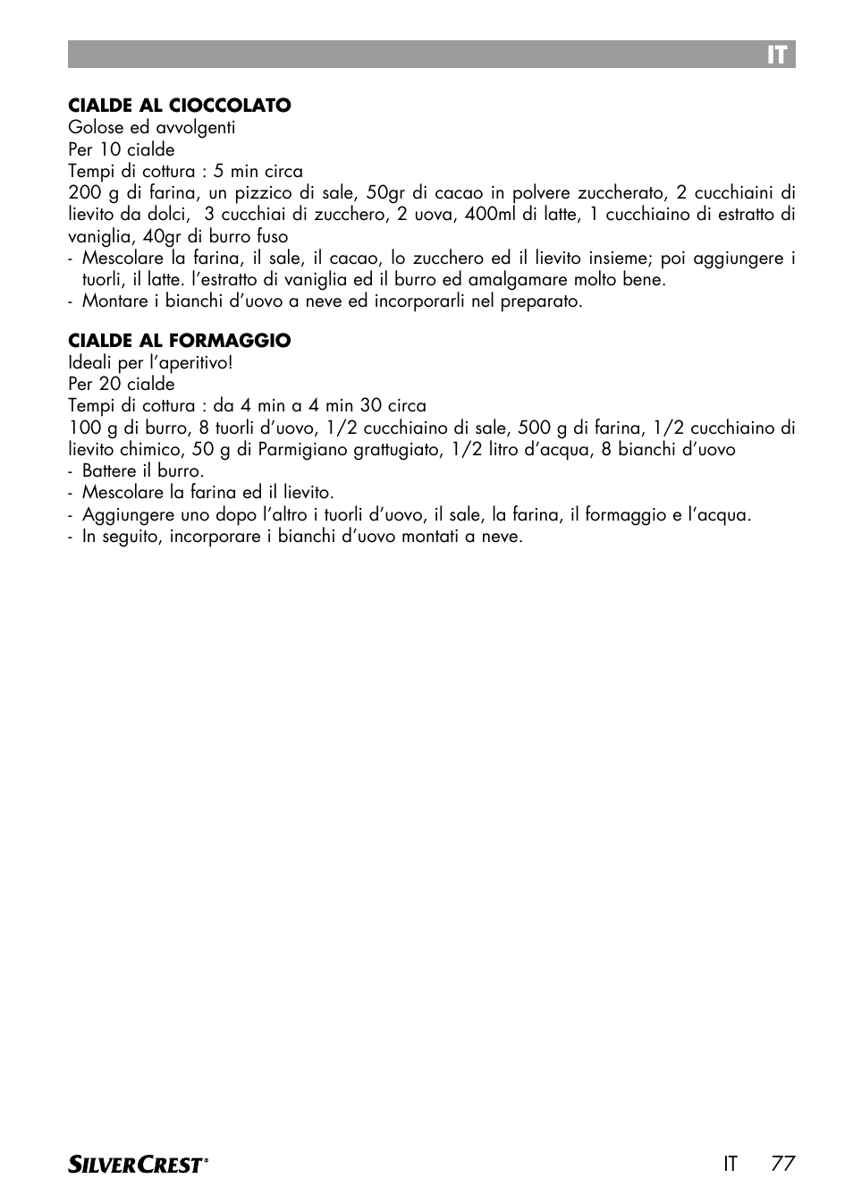 Silvercrest SWER 700 A1 User Manual | Page 79 / 82