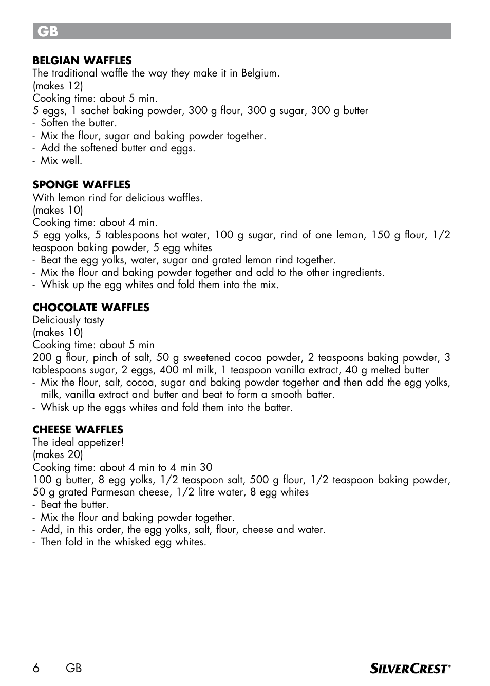 Silvercrest SWER 700 A1 User Manual | Page 8 / 82
