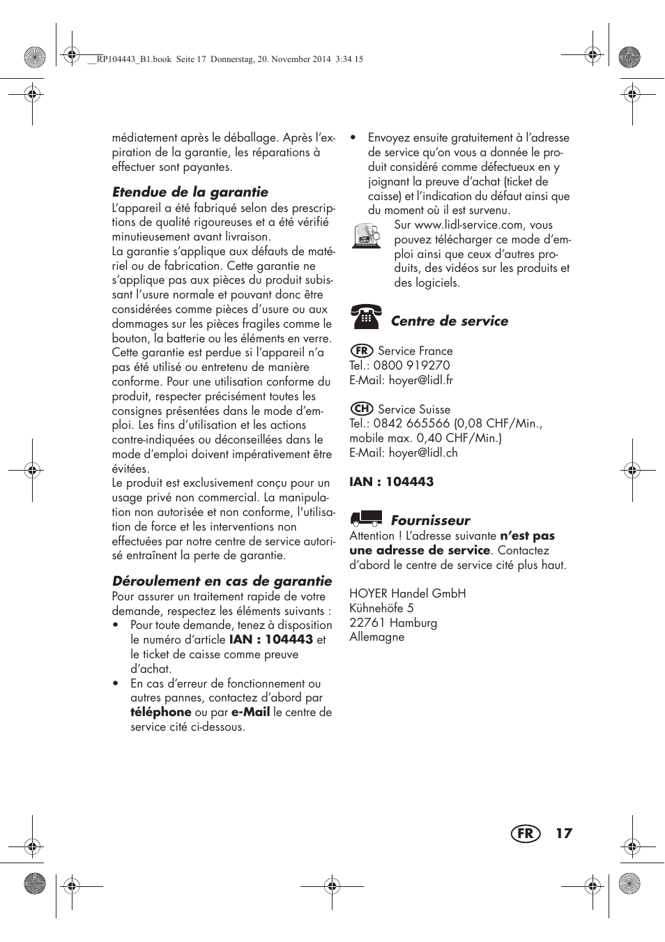 Silvercrest SZP 40 A1 User Manual | Page 19 / 38