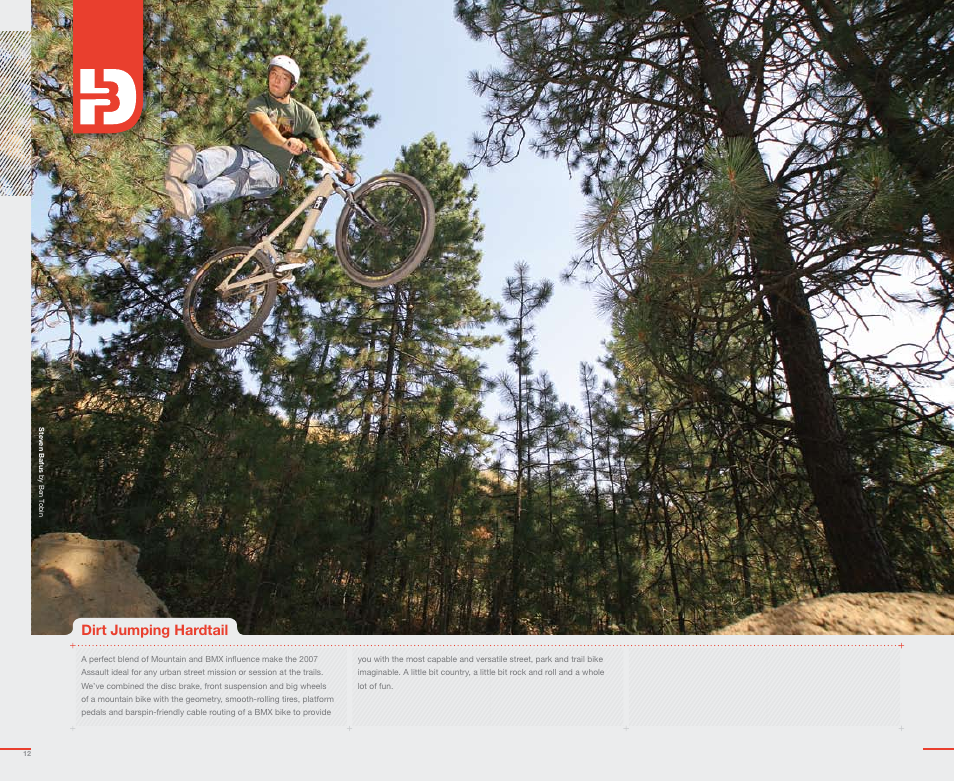 Dirt jumping hardtail | Diamondback 2007 User Manual | Page 14 / 68