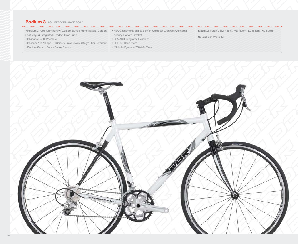 Podium 3 | Diamondback 2007 User Manual | Page 28 / 68