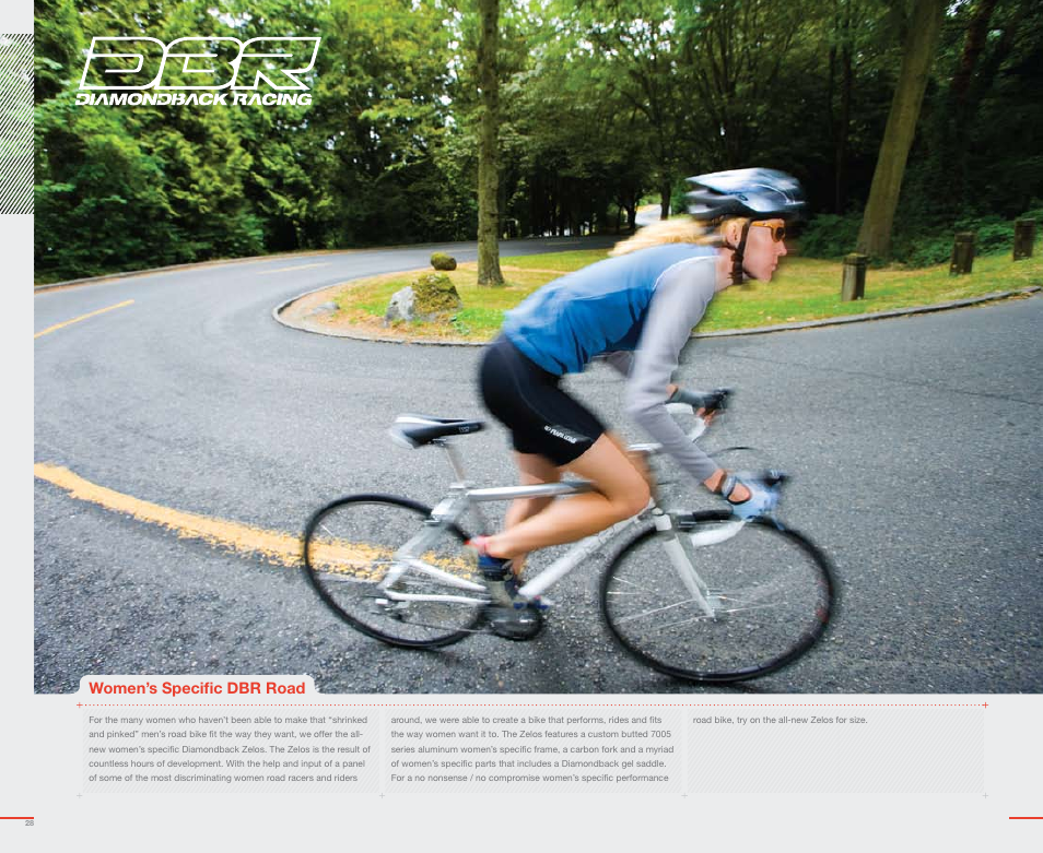 Women’s specifi c dbr road | Diamondback 2007 User Manual | Page 30 / 68