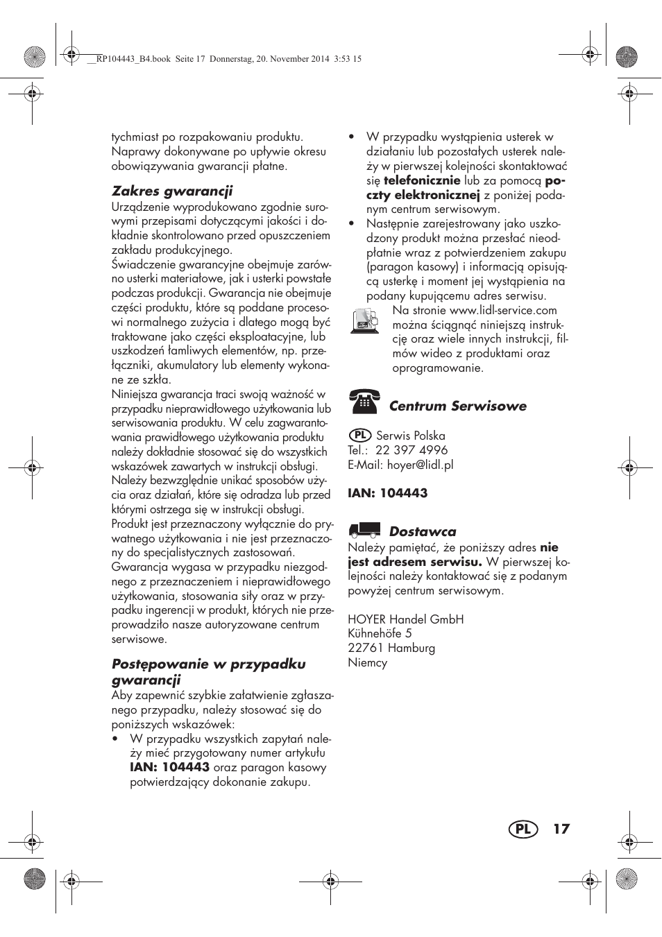 Silvercrest SZP 40 A1 User Manual | Page 19 / 62