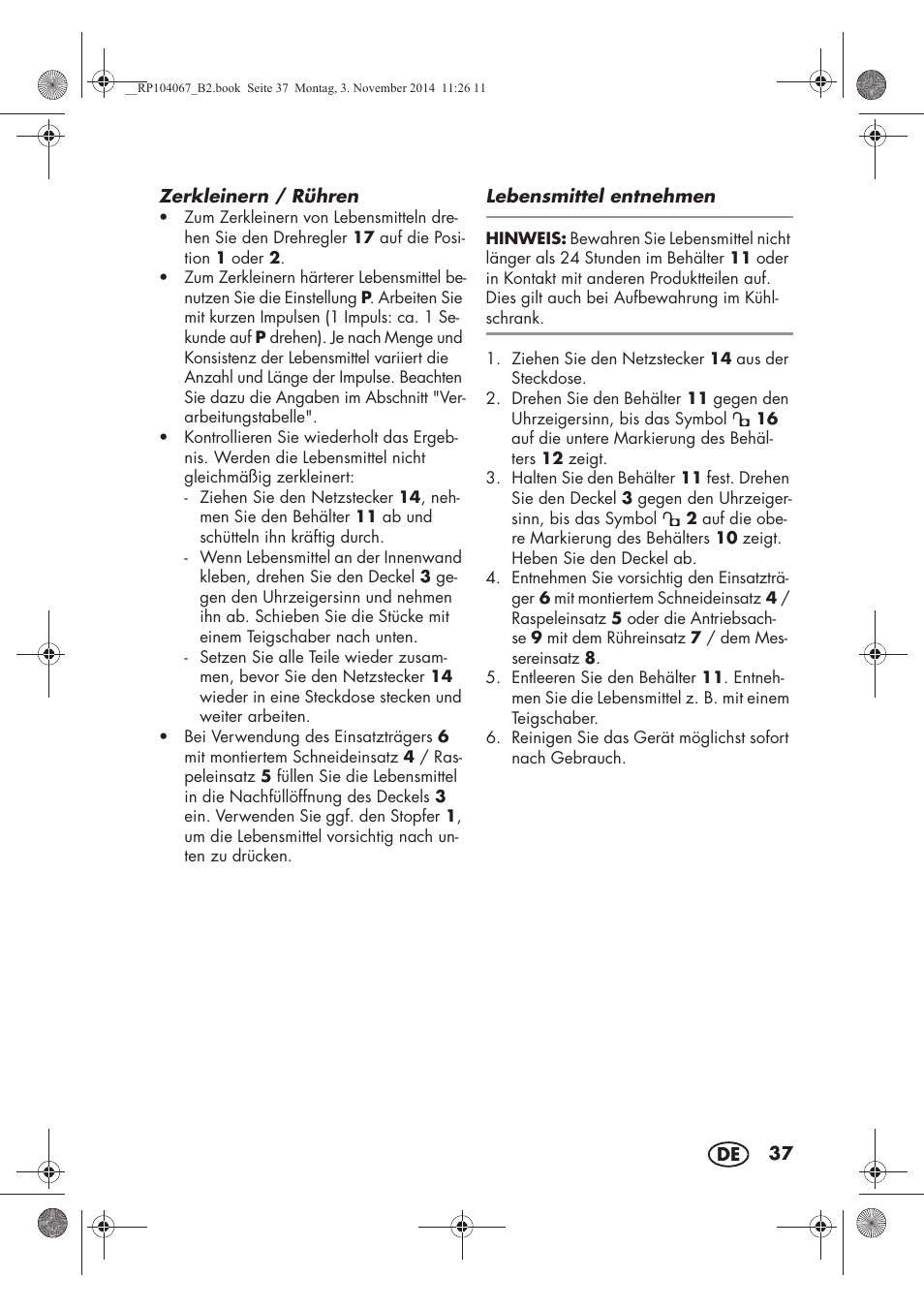 Silvercrest SKM 350 A1 User Manual | Page 39 / 62