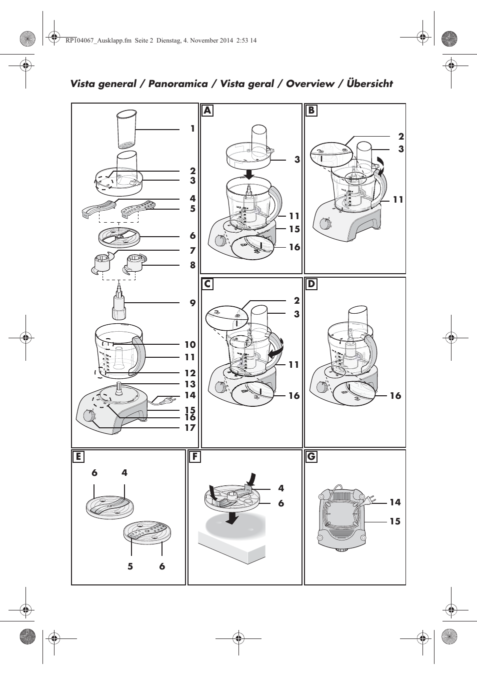Silvercrest SKM 350 A1 User Manual | Page 3 / 74