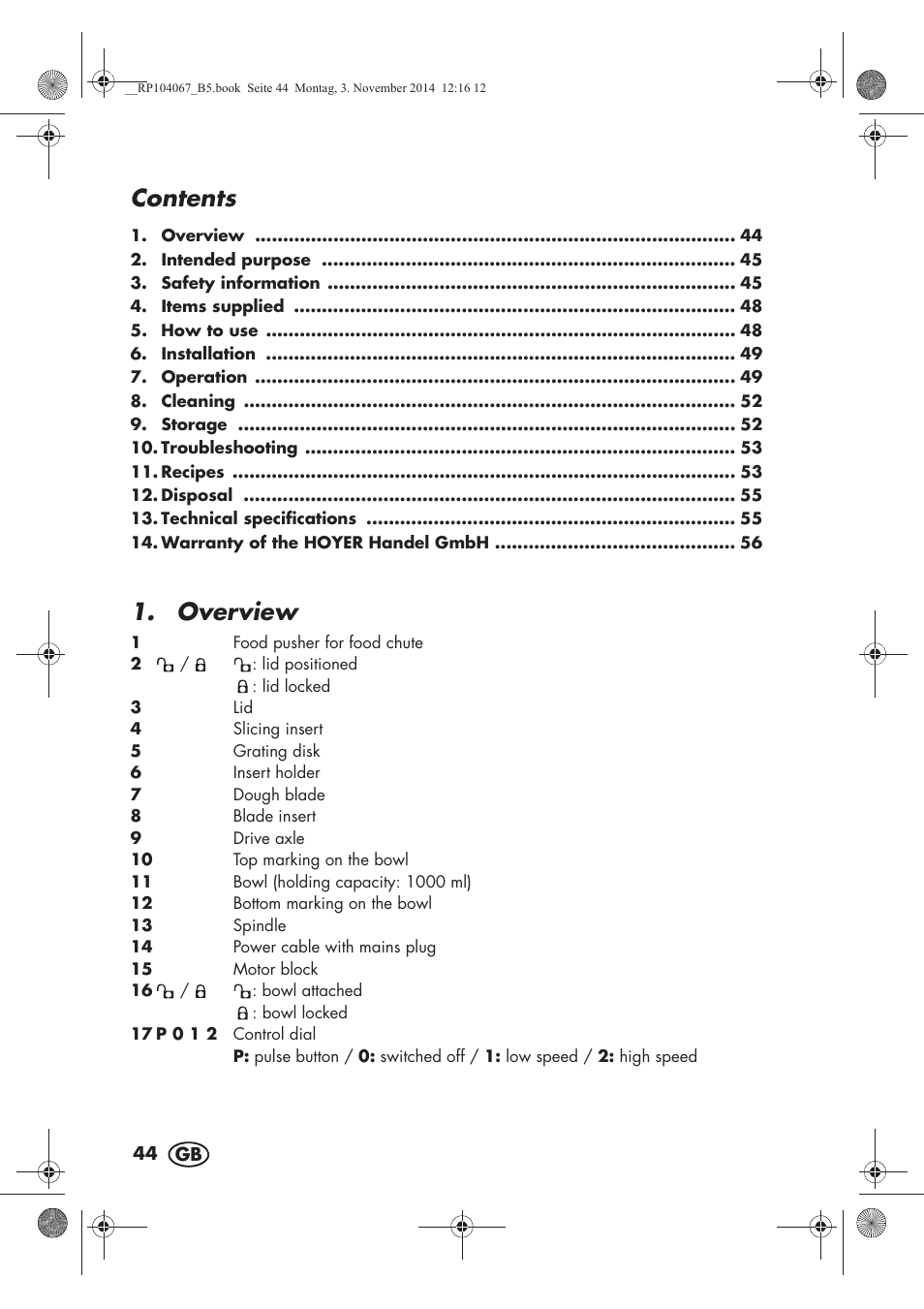 Silvercrest SKM 350 A1 User Manual | Page 46 / 74