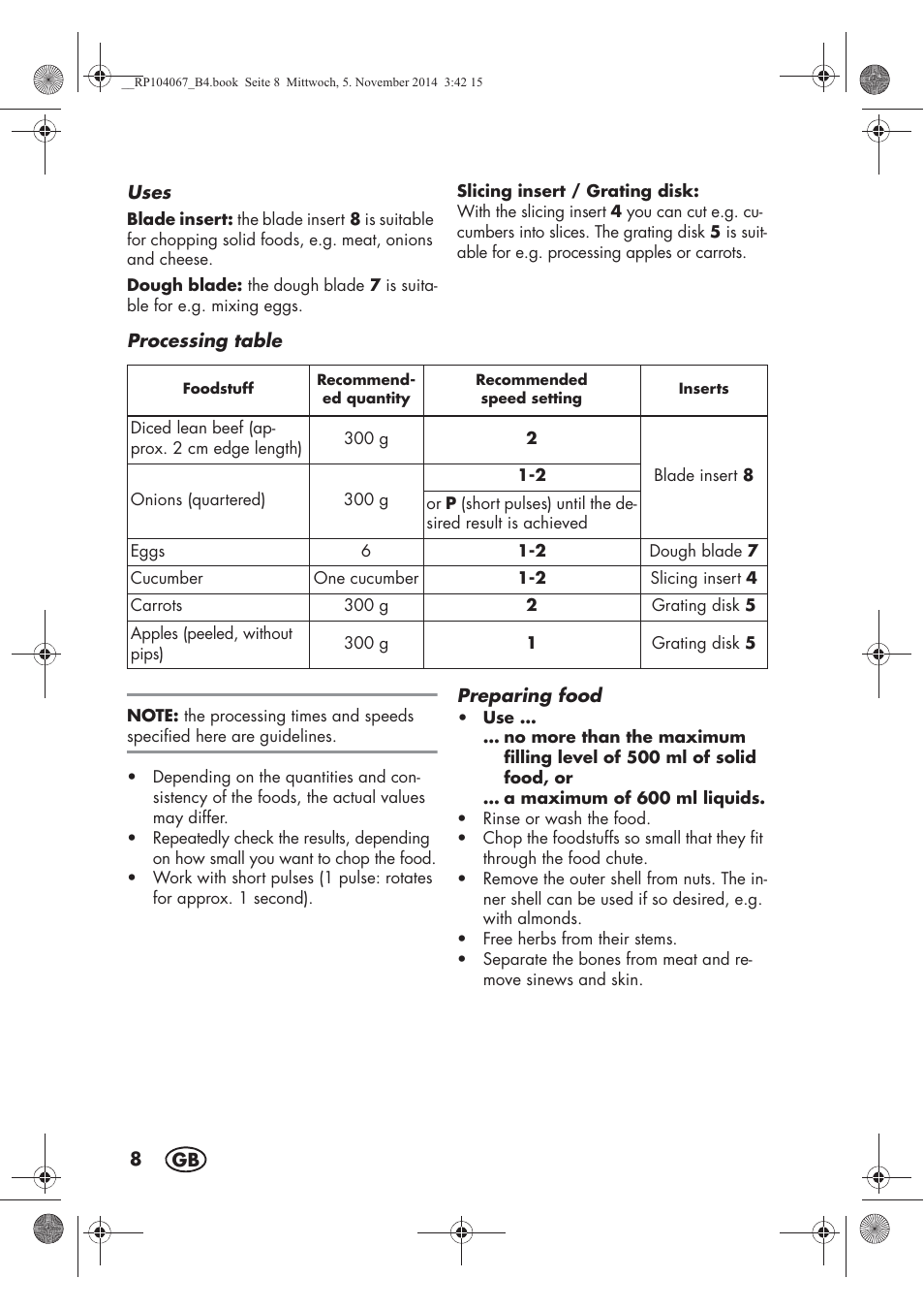 Silvercrest SKM 350 A1 User Manual | Page 10 / 102