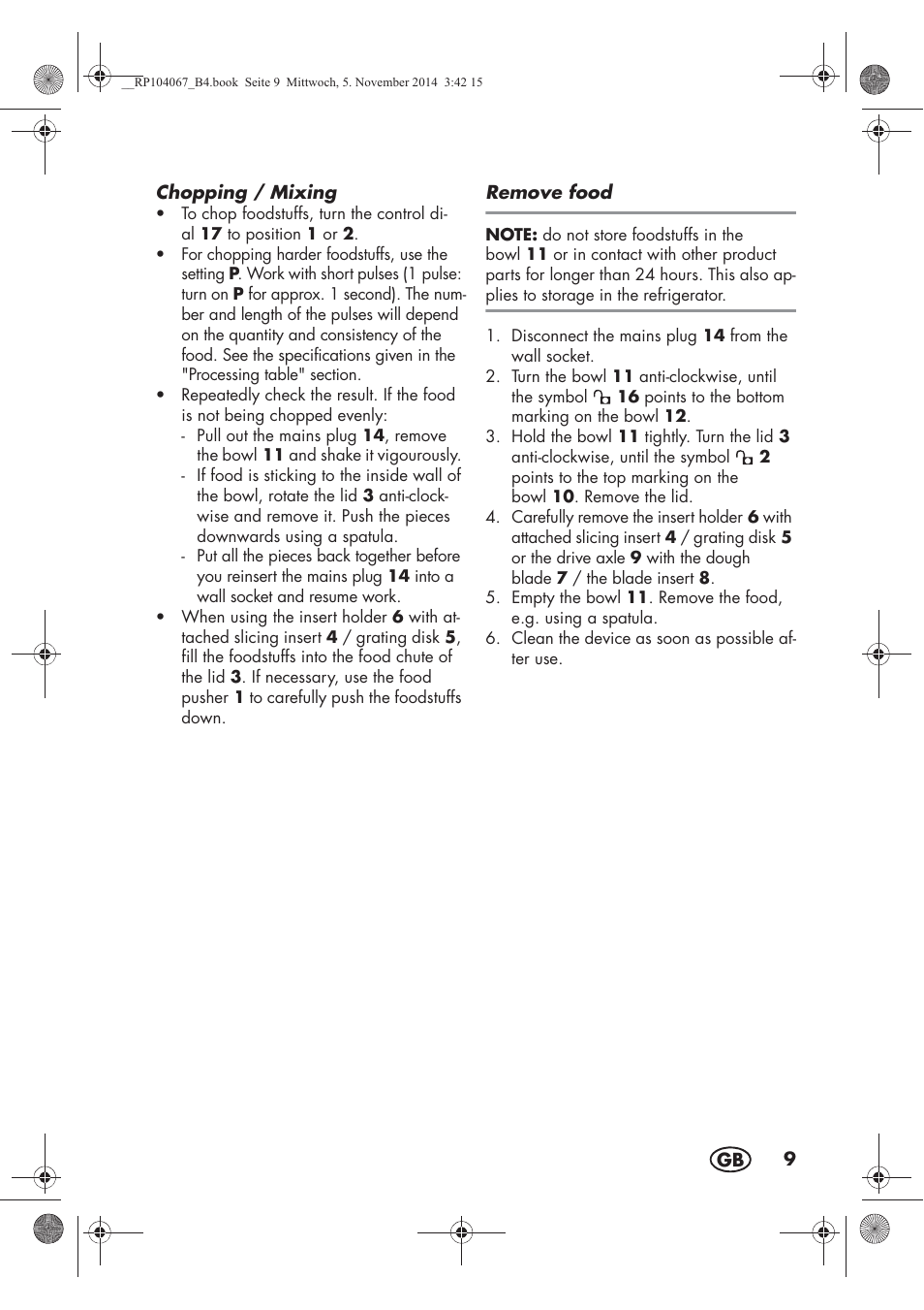 Silvercrest SKM 350 A1 User Manual | Page 11 / 102