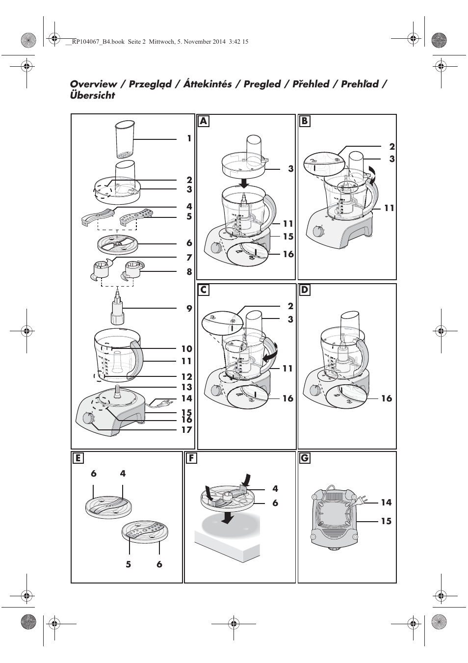 Silvercrest SKM 350 A1 User Manual | Page 3 / 102