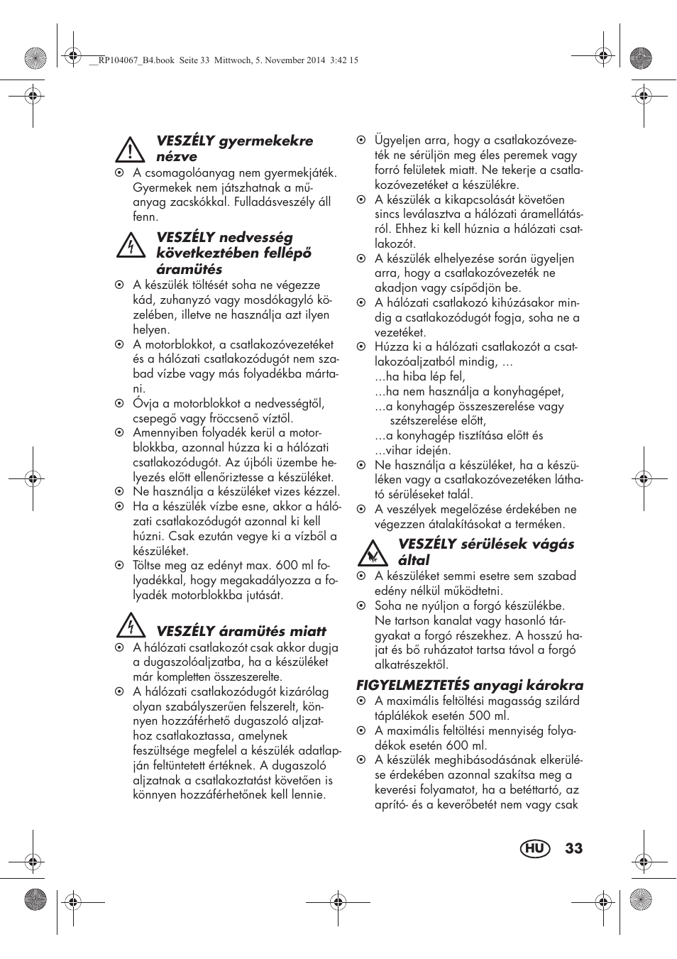 Silvercrest SKM 350 A1 User Manual | Page 35 / 102