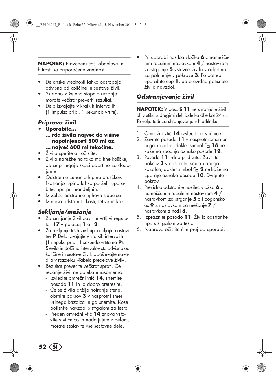 Silvercrest SKM 350 A1 User Manual | Page 54 / 102