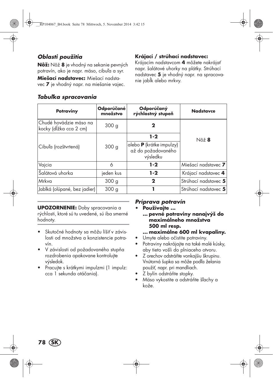 Silvercrest SKM 350 A1 User Manual | Page 80 / 102