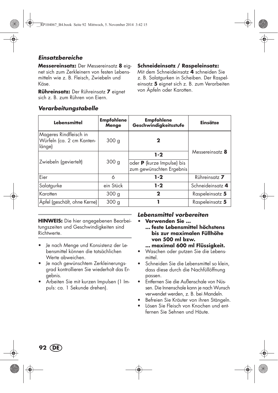 Silvercrest SKM 350 A1 User Manual | Page 94 / 102