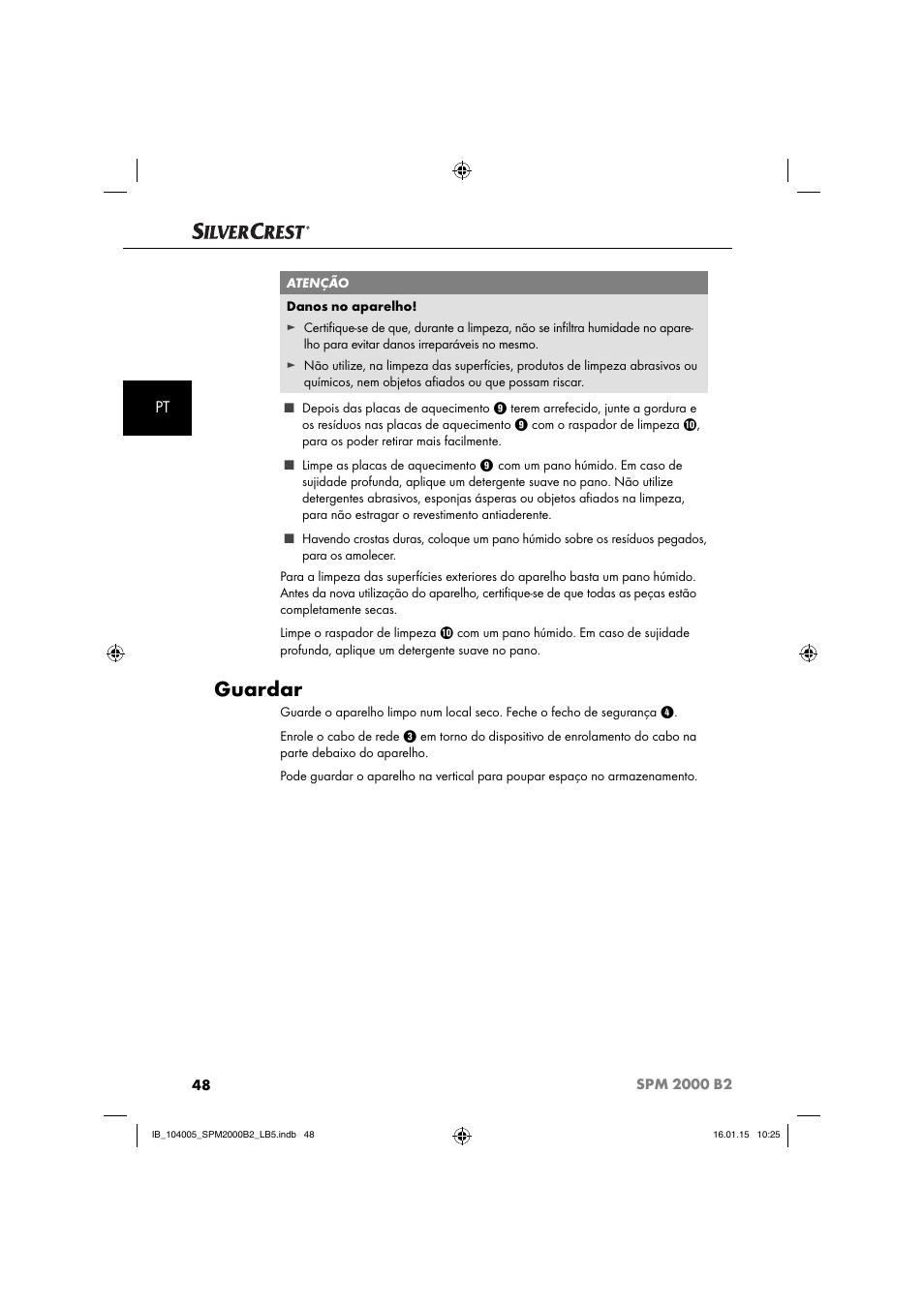 Guardar | Silvercrest SPM 2000 B2 User Manual | Page 51 / 94