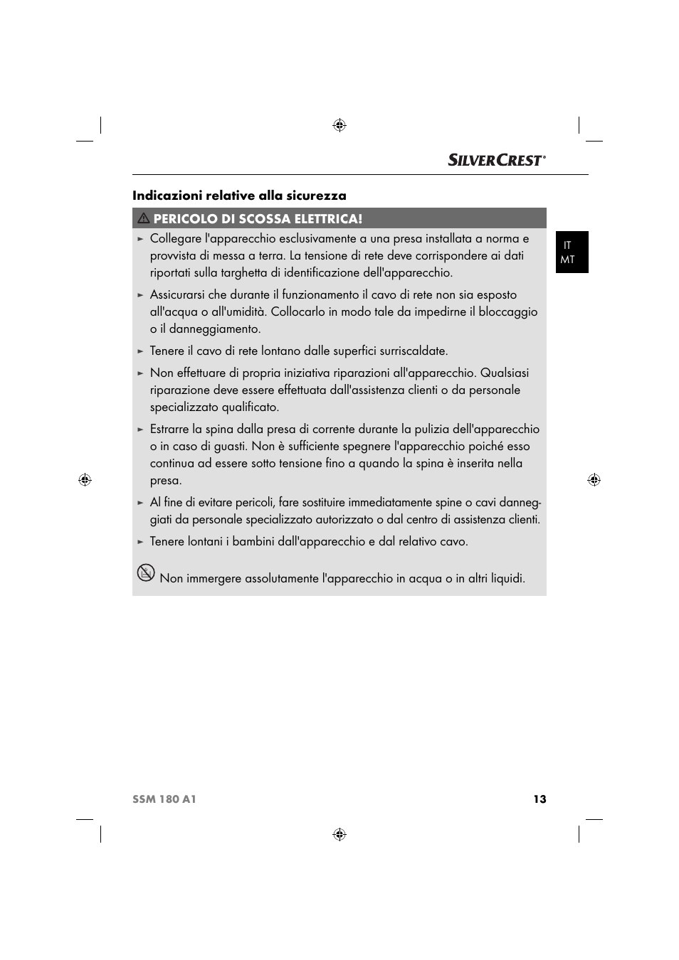 Silvercrest SSM 180 A1 User Manual | Page 16 / 54