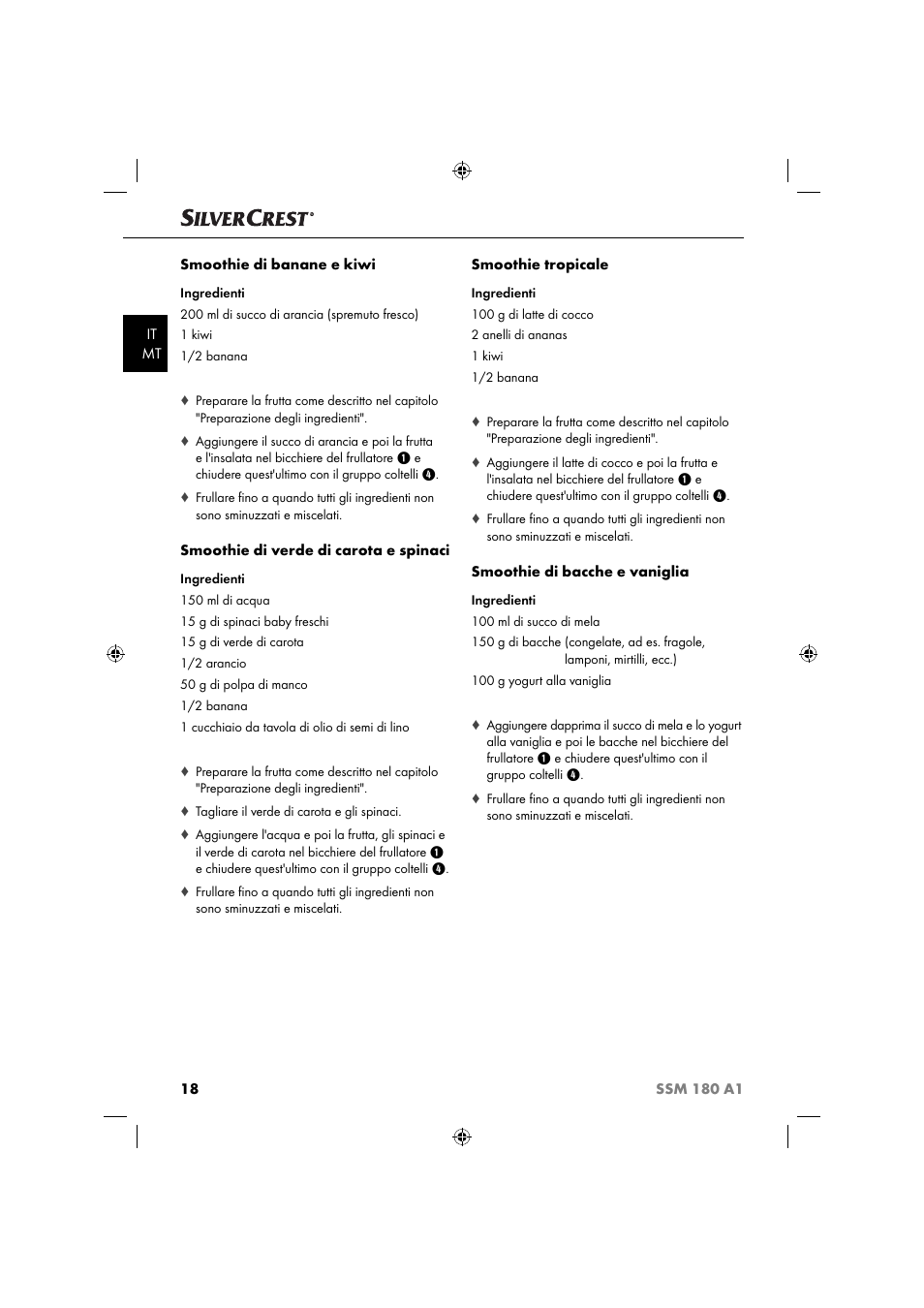 Silvercrest SSM 180 A1 User Manual | Page 21 / 54