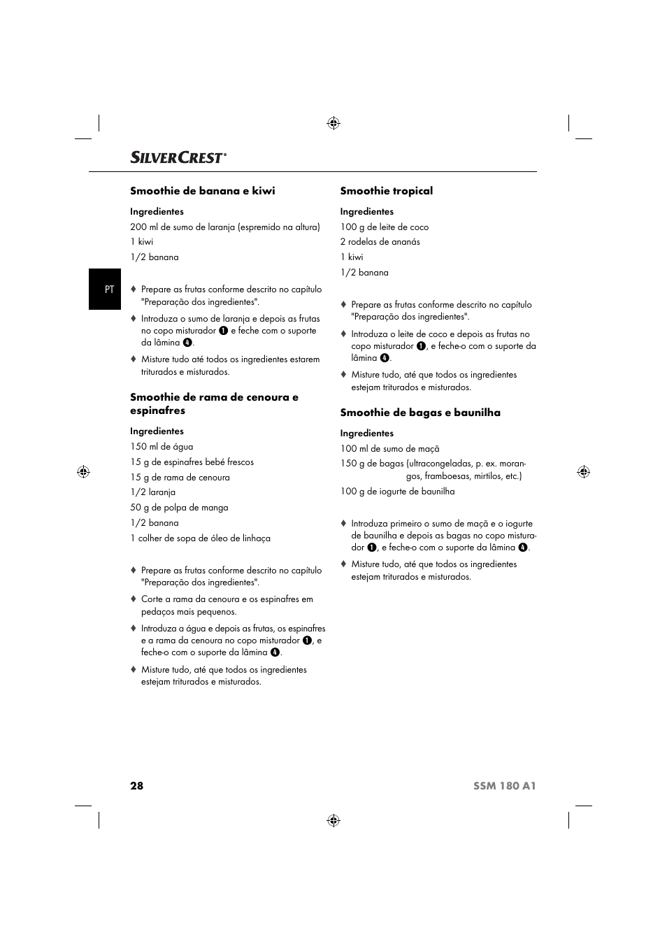 Silvercrest SSM 180 A1 User Manual | Page 31 / 54