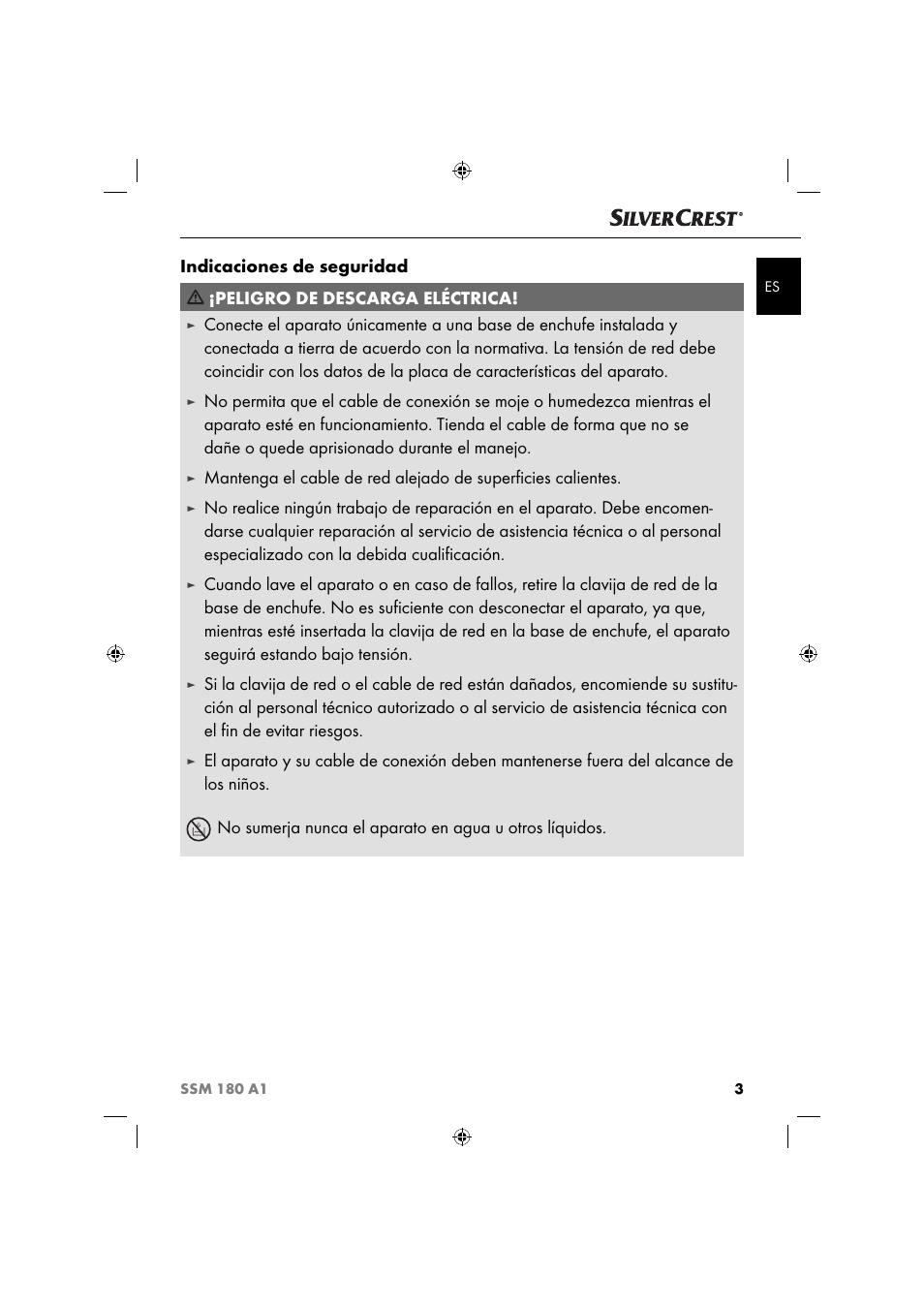 Silvercrest SSM 180 A1 User Manual | Page 6 / 54