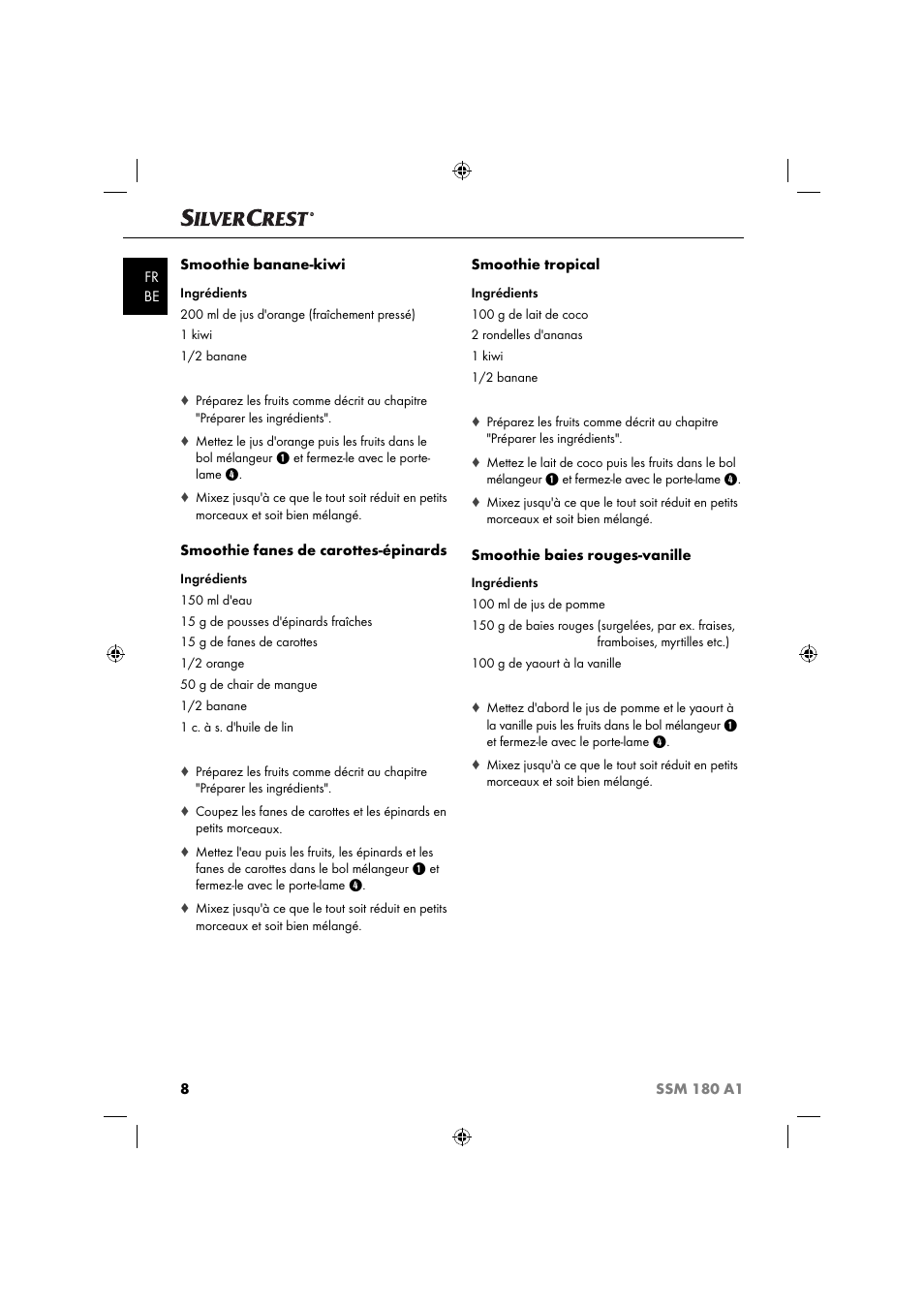 Silvercrest SSM 180 A1 User Manual | Page 11 / 34