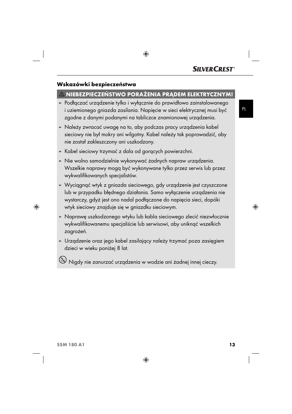 Silvercrest SSM 180 A1 User Manual | Page 16 / 64