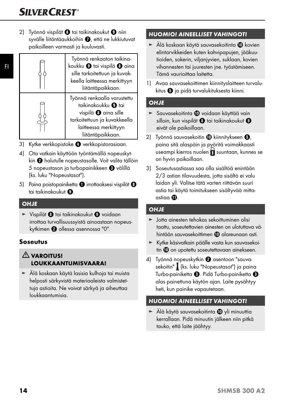 Silvercrest SHMSB 300 A2 User Manual | Page 17 / 60