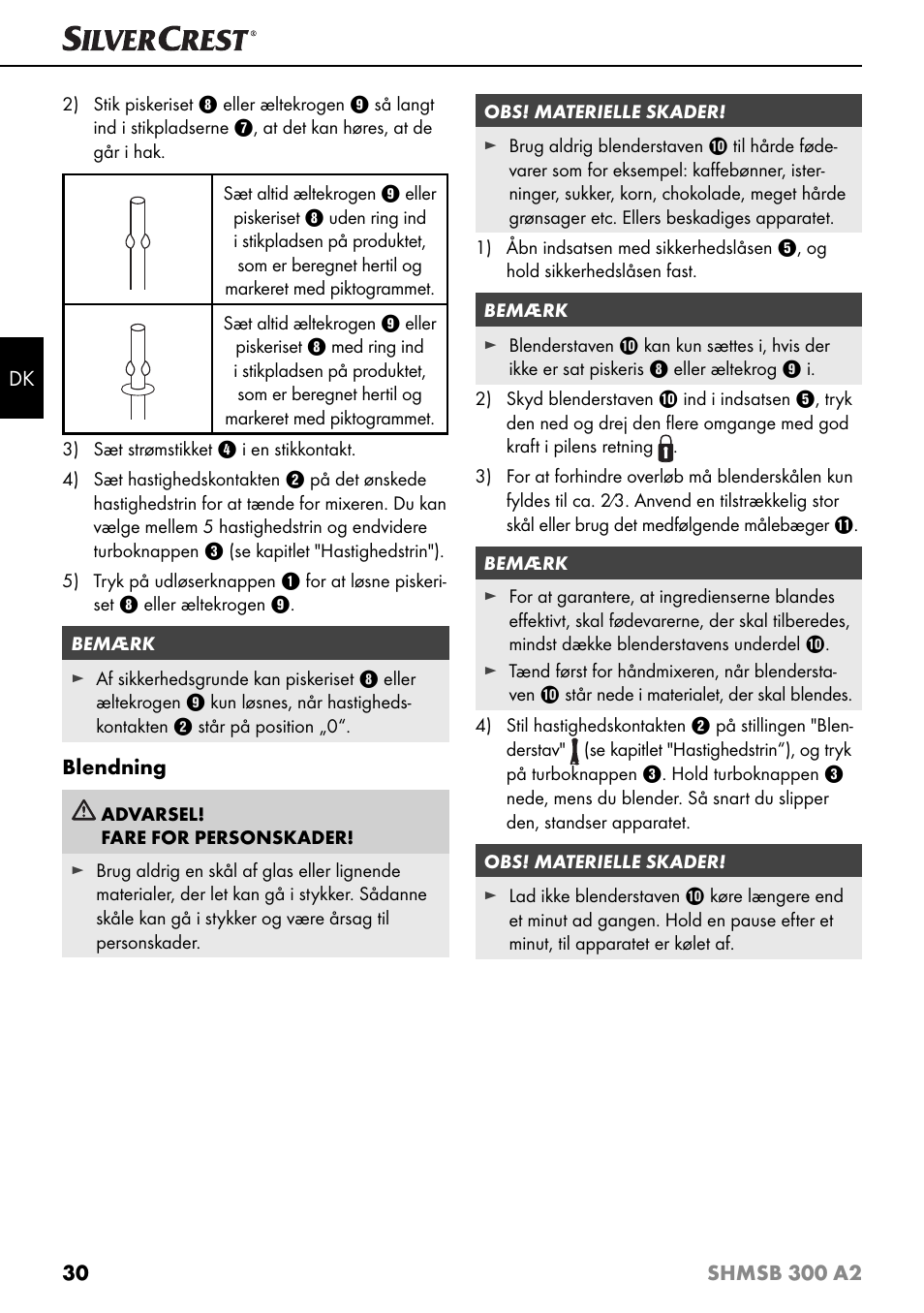 Silvercrest SHMSB 300 A2 User Manual | Page 33 / 60