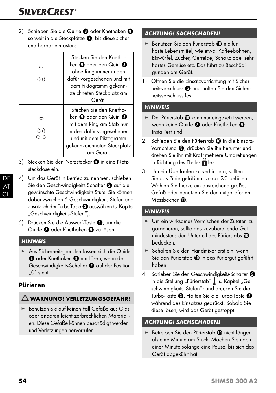 Silvercrest SHMSB 300 A2 User Manual | Page 57 / 60