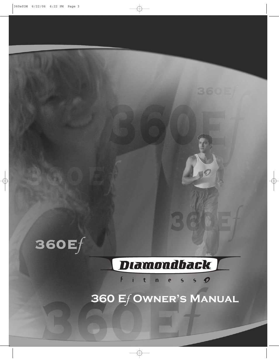 Diamondback 360 Ef User Manual | 20 pages