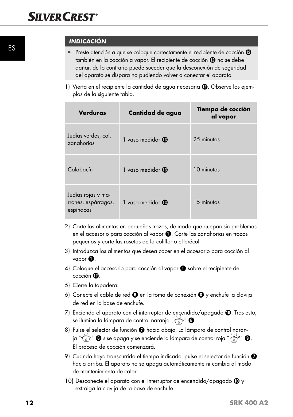 Silvercrest SRK 400 A2 User Manual | Page 15 / 84