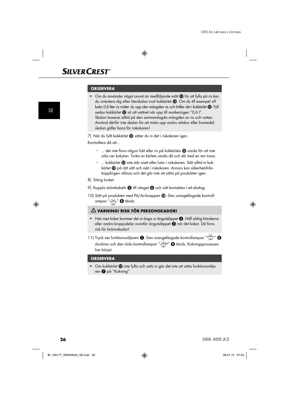 Silvercrest SRK 400 A2 User Manual | Page 29 / 84