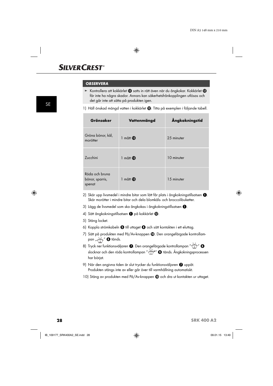 Silvercrest SRK 400 A2 User Manual | Page 31 / 84