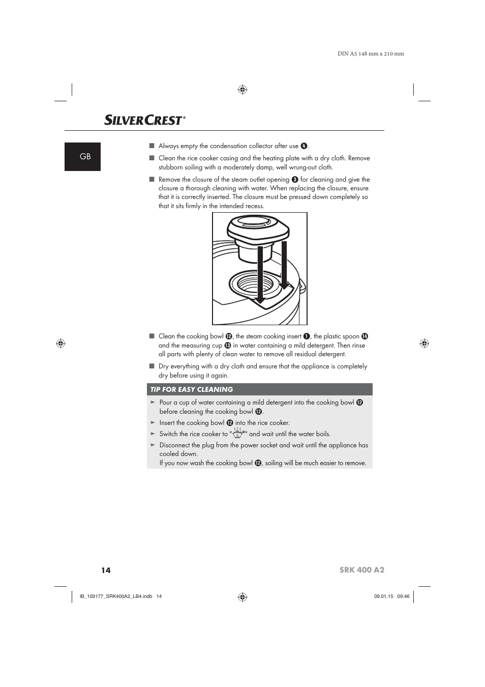 Silvercrest SRK 400 A2 User Manual | Page 17 / 100